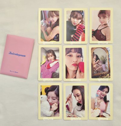 Twicetagram 預購禮 含外殼