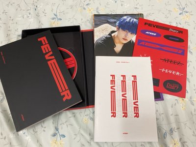 Ateez Fever part1 Diary版空專