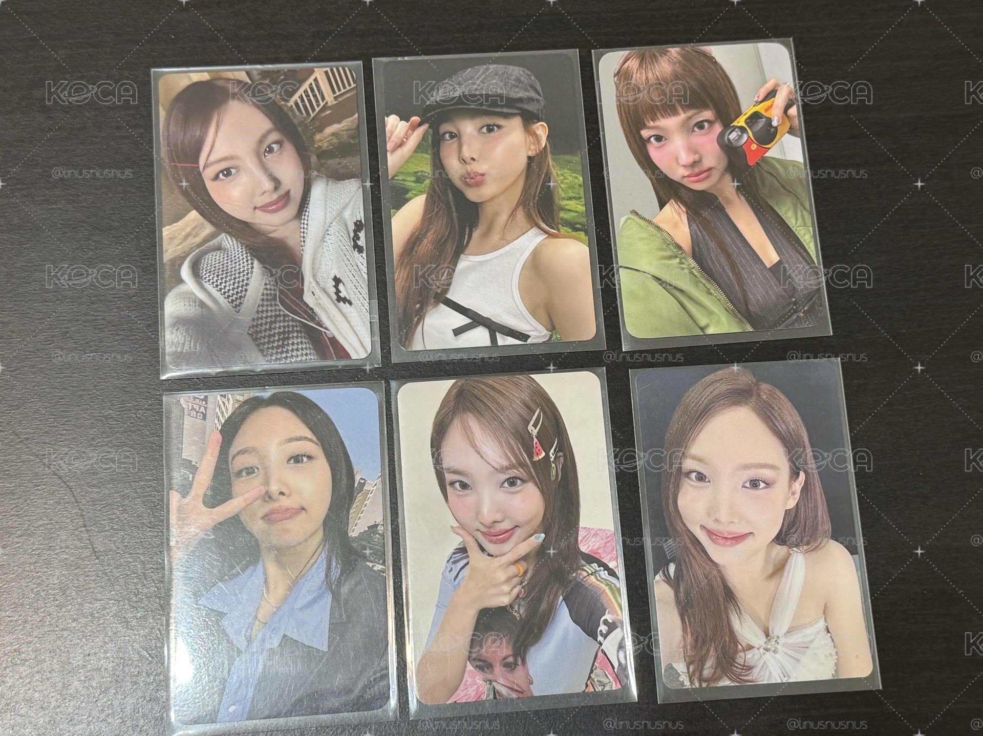 TWICE 娜璉 滿額卡 幸運卡 年曆卡 DVD小盤