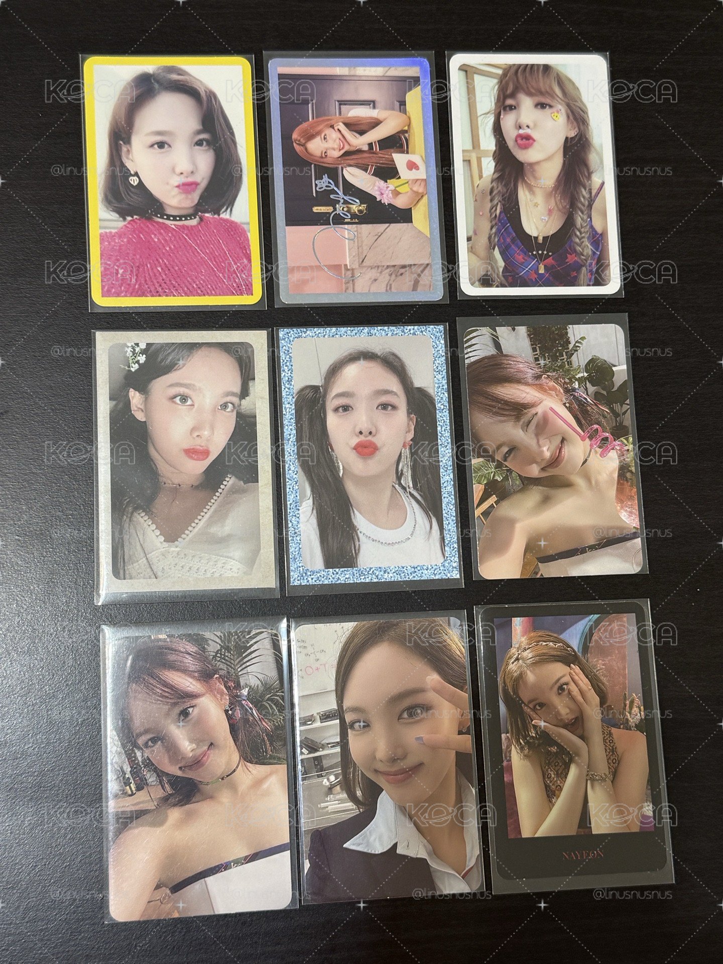 TWICE 娜璉 早期專卡小盤