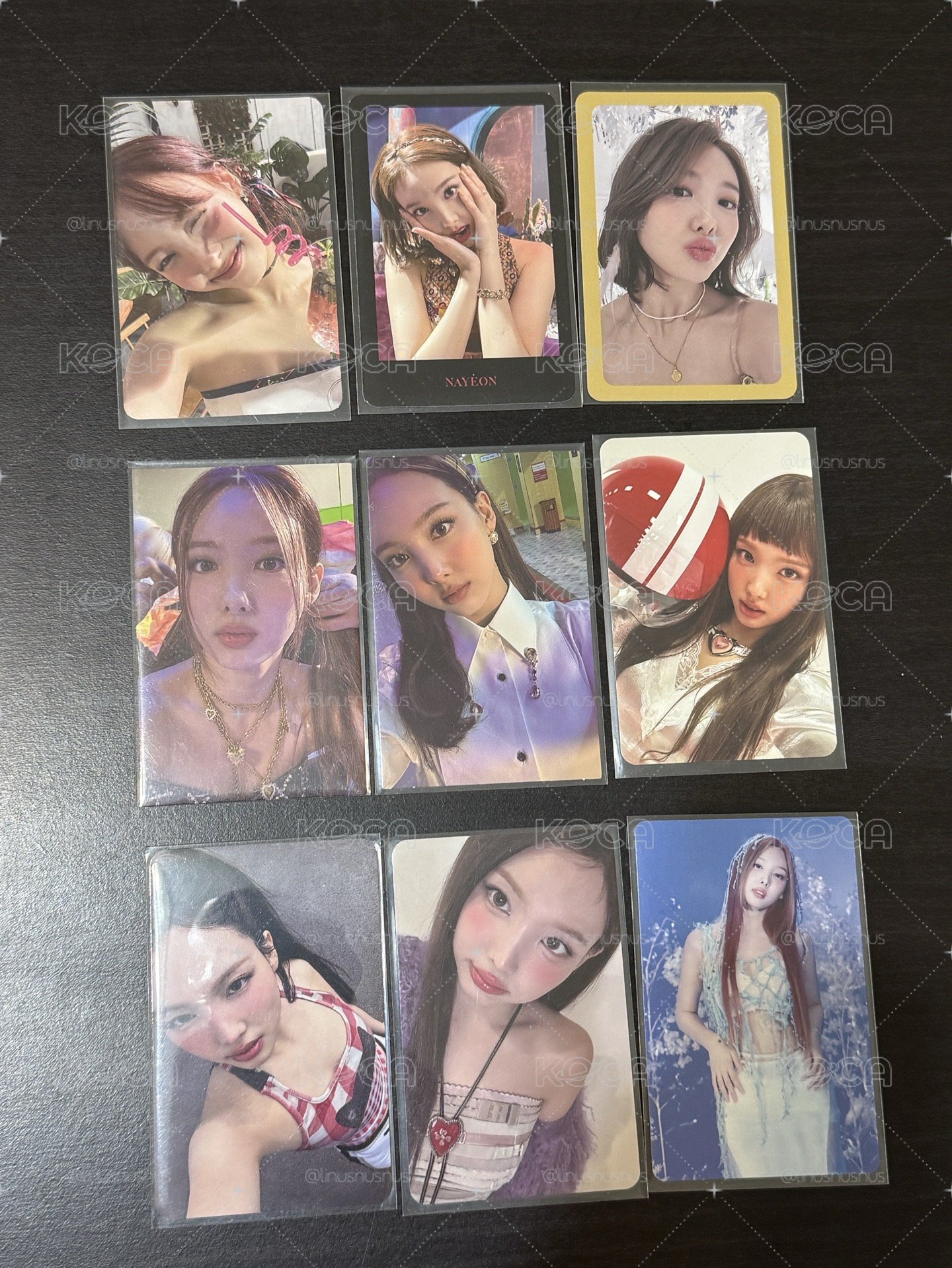 TWICE 娜璉專卡小盤