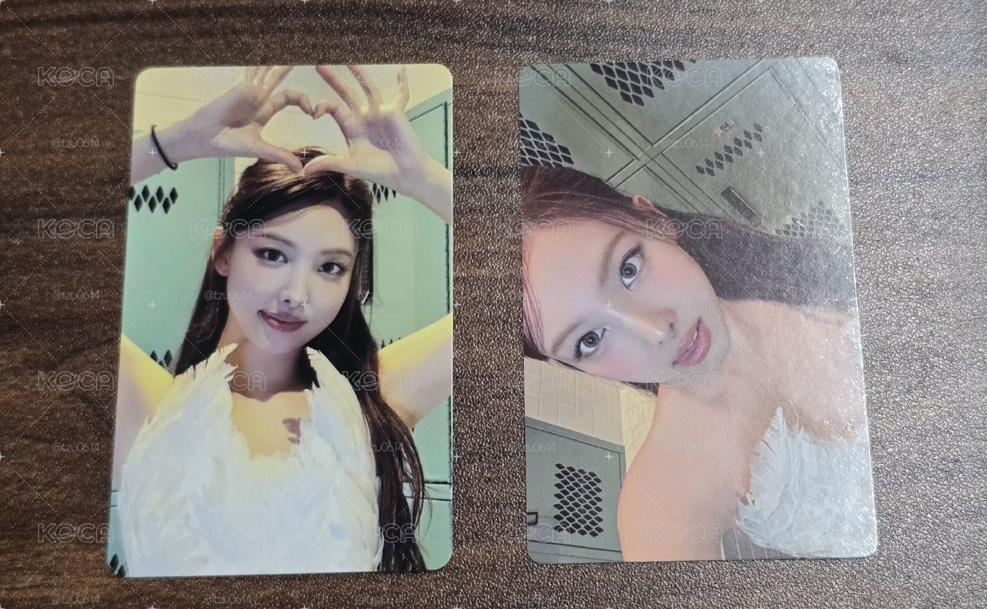 六巡仁川場藍光DVD小卡×1 & 特典卡×1