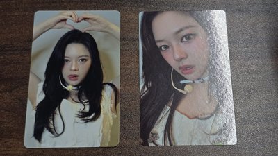 六巡仁川場藍光DVD小卡×1 & 特典卡×1