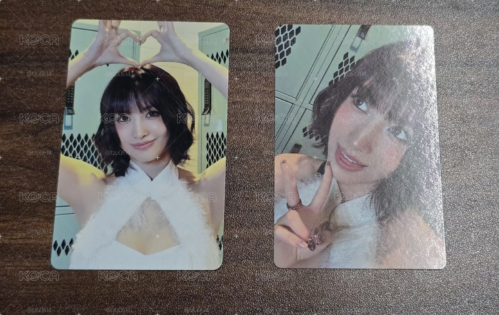 六巡仁川場藍光DVD小卡×1 & 特典卡×1