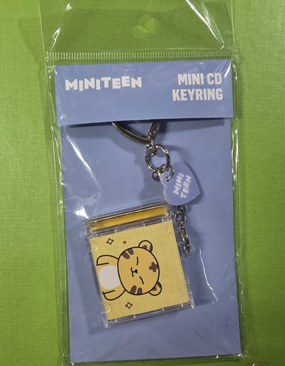 MINITEEN 迷你CD 鑰匙圈吊飾 榮 