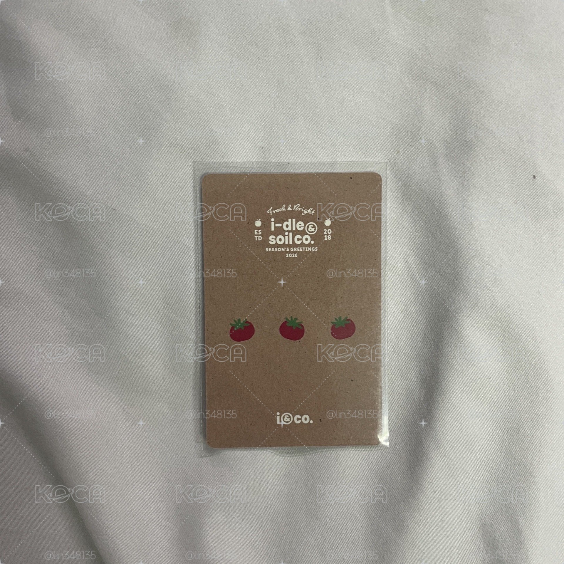 舒華 2026年曆 CUBEE 特典