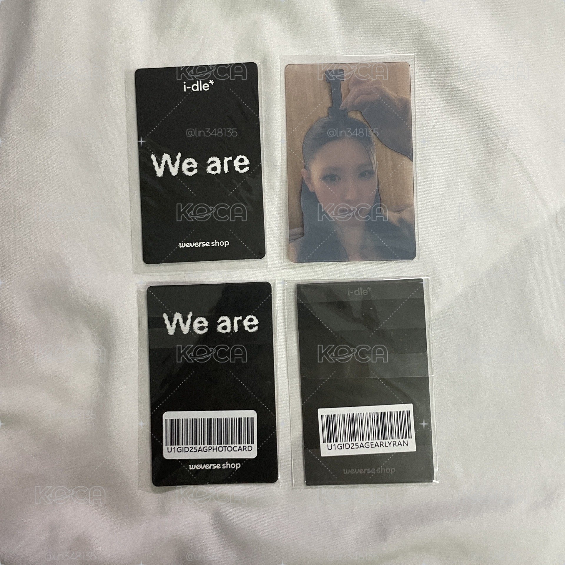 套出 薇娟 We are WVS 特典 透卡 拍立得