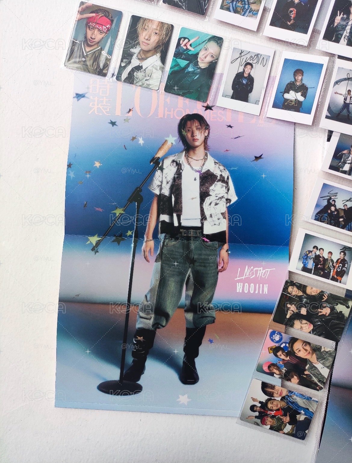woojin時裝雜誌卡