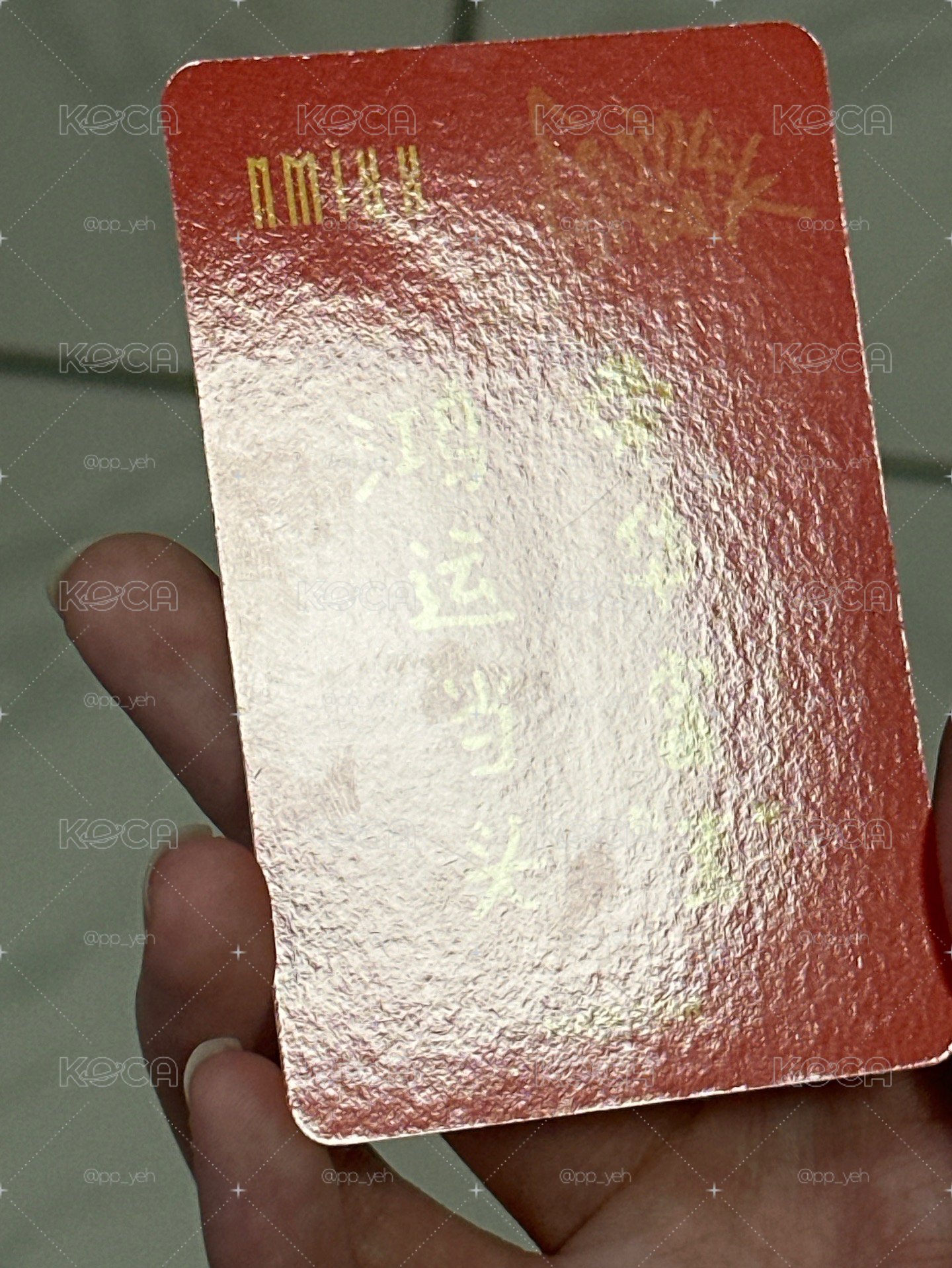NMIXX ms財神圭（中文卡背）