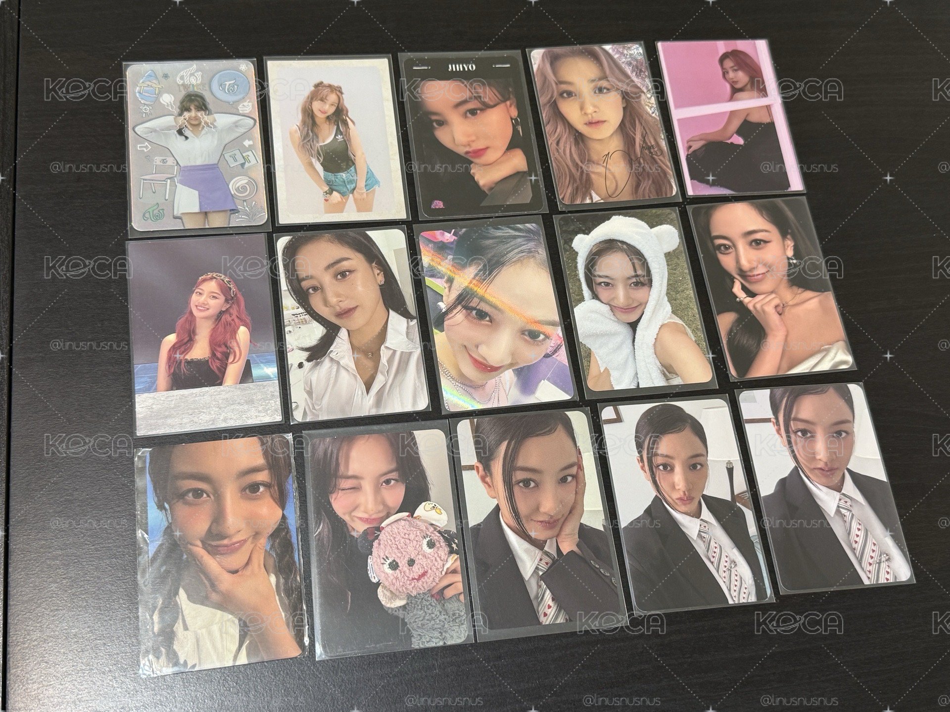 TWICE 效特典 專卡小盤