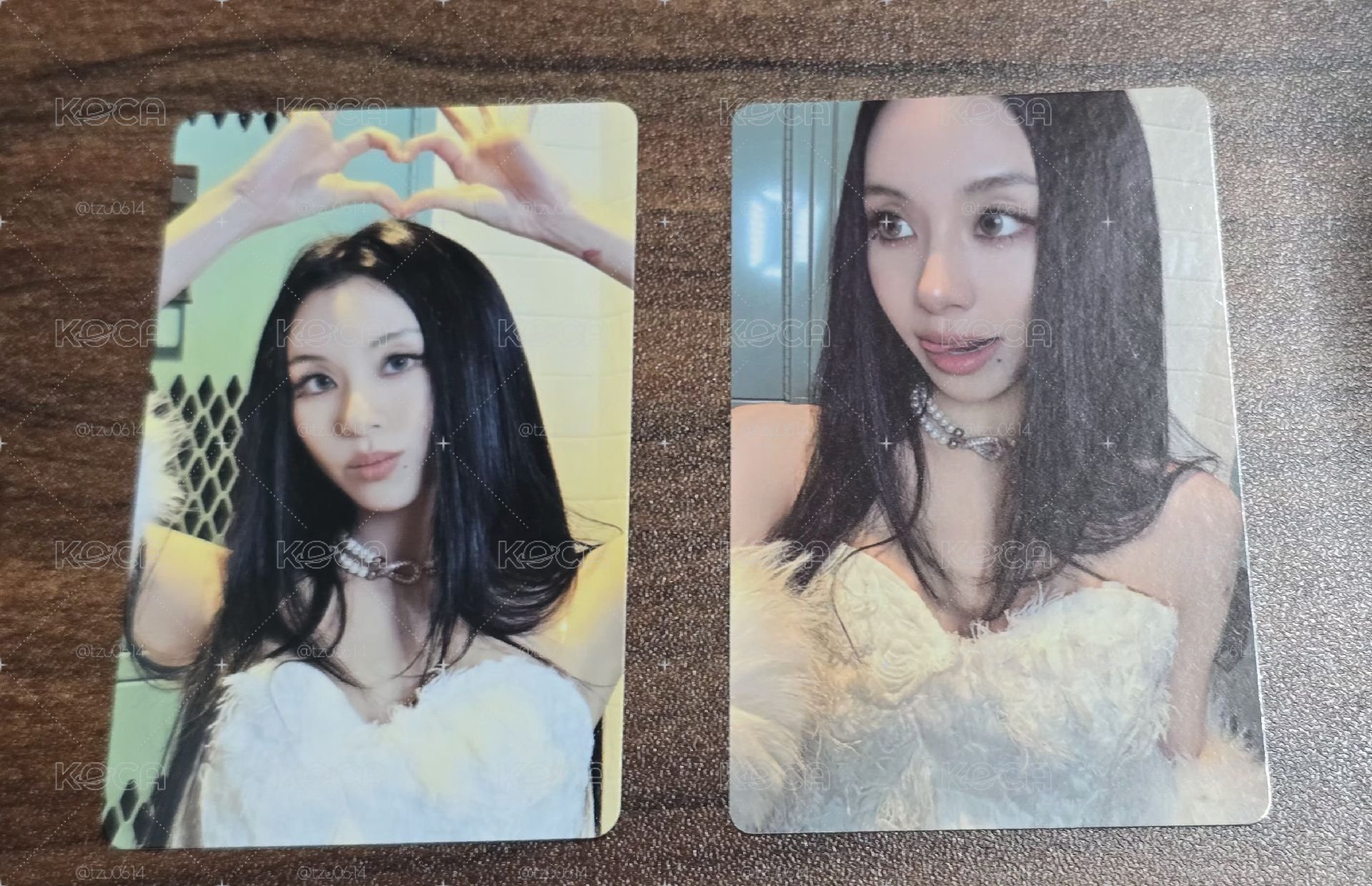 六巡仁川場藍光DVD小卡×1 & 特典卡×1