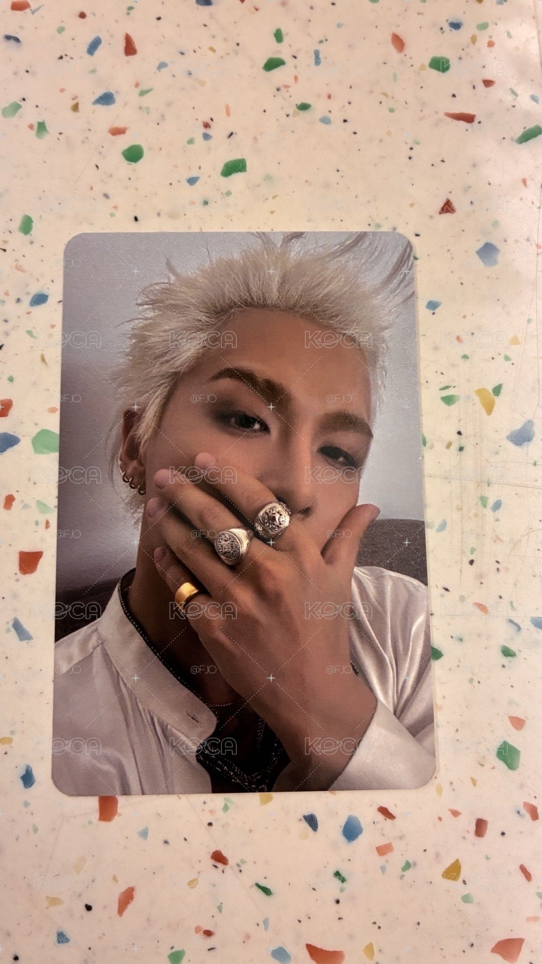 Taeyang 太陽台北快閃店滿額卡一張