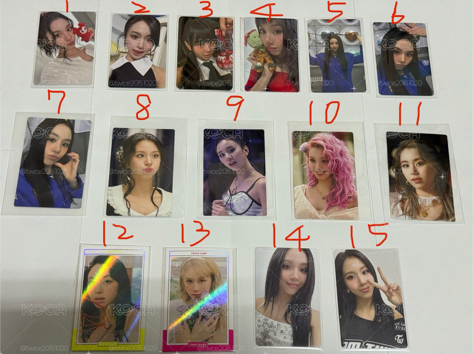TWICE 彩卡