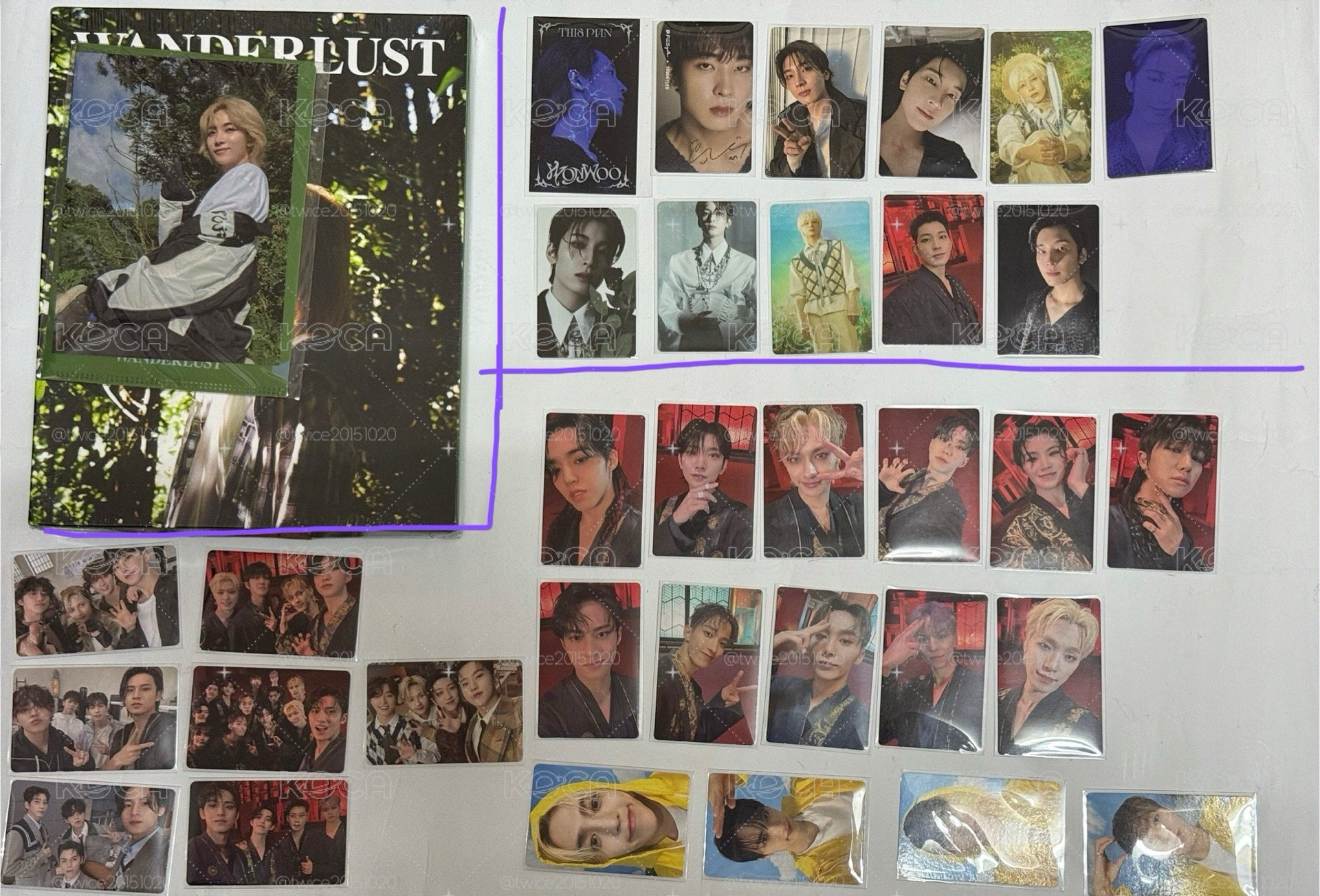 SVT 小卡盤 淨漢未拆寫真書 已拆生日禮