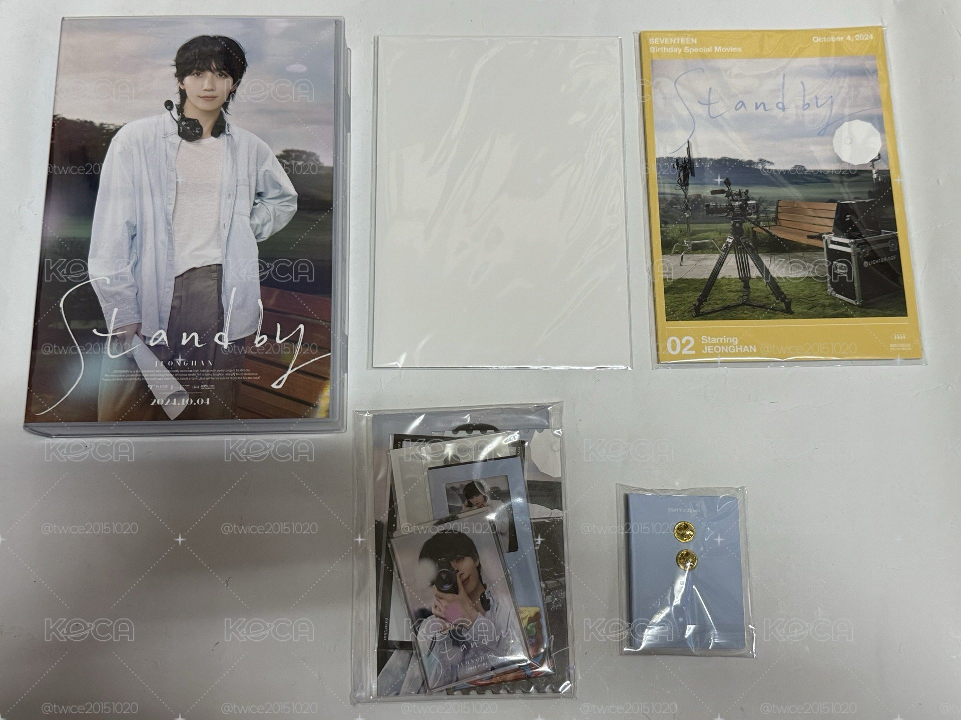 SVT 小卡盤 淨漢未拆寫真書 已拆生日禮