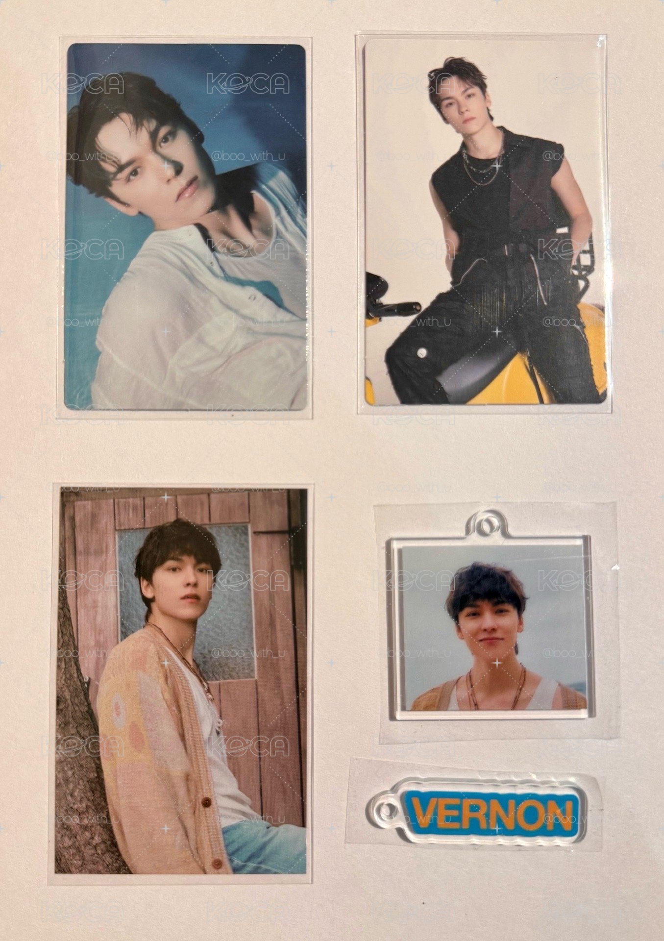 ⭐️MINI12 迷你12 週邊 卡冊卡 Vernon 率