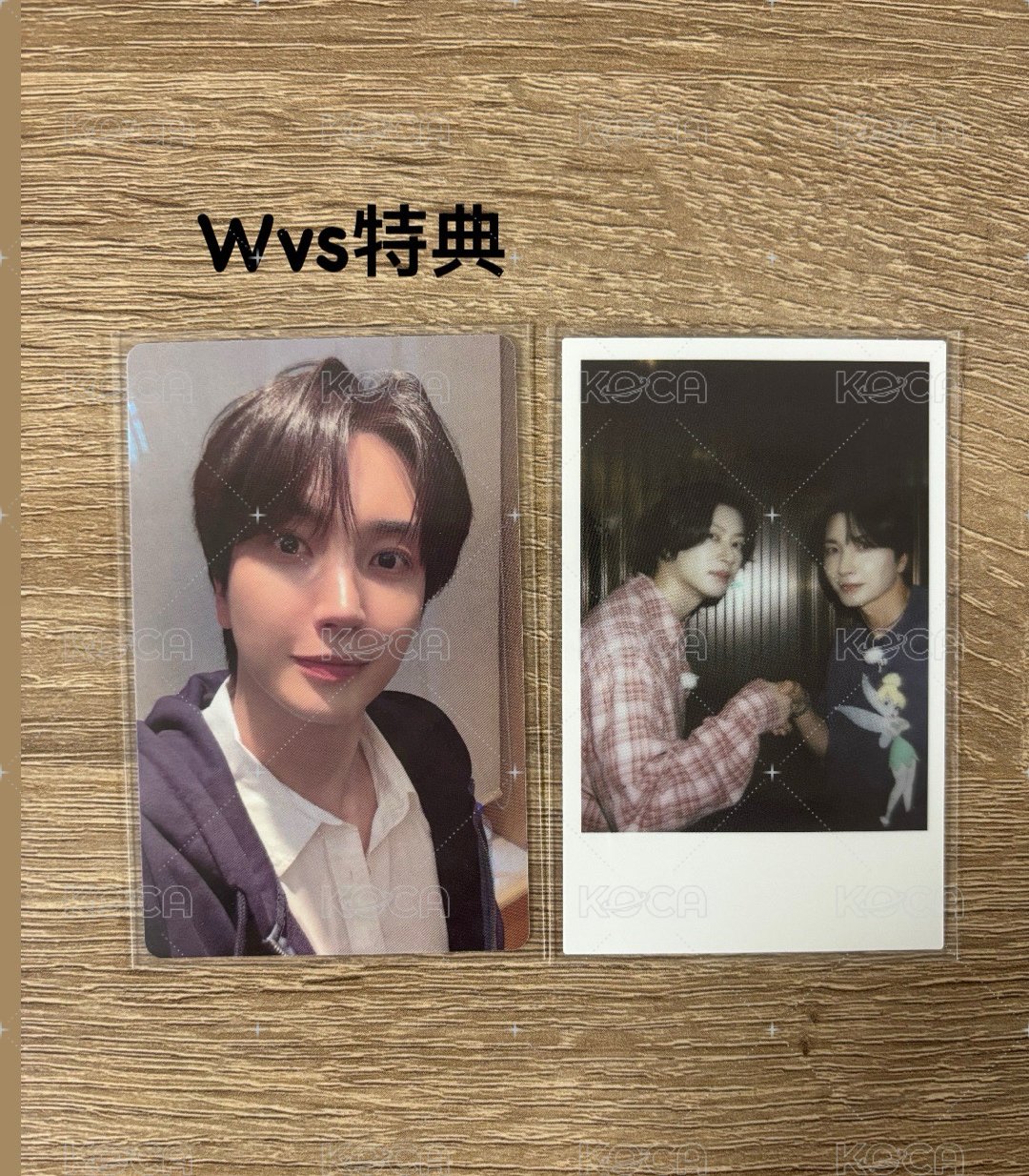 Wvs特典+拍立得