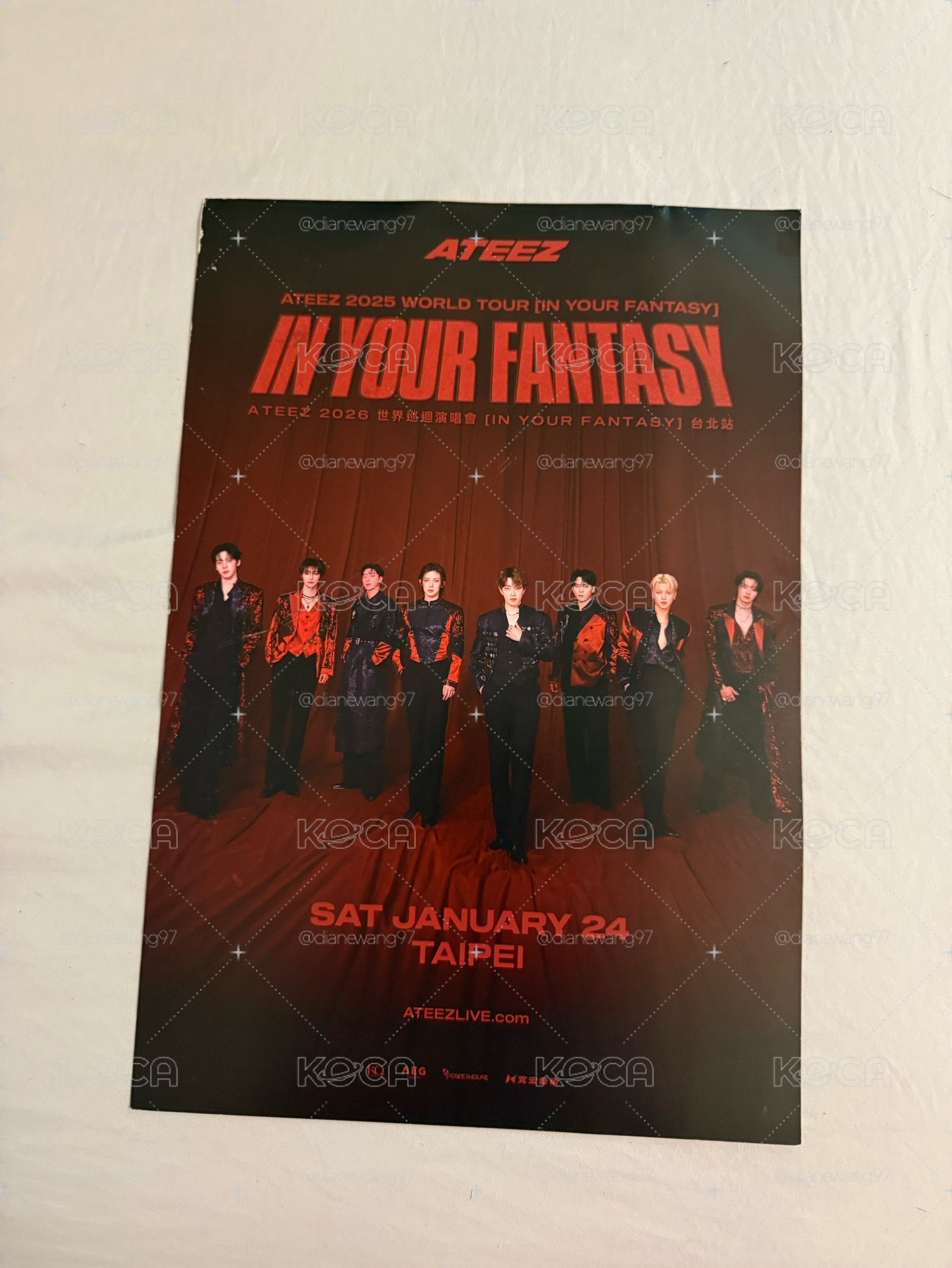 IN YOUR FANTASY 台北場VIP禮包