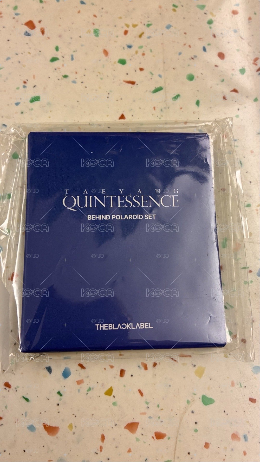 Taeyang 太陽Quintessence 快閃店拍立得照片一組
