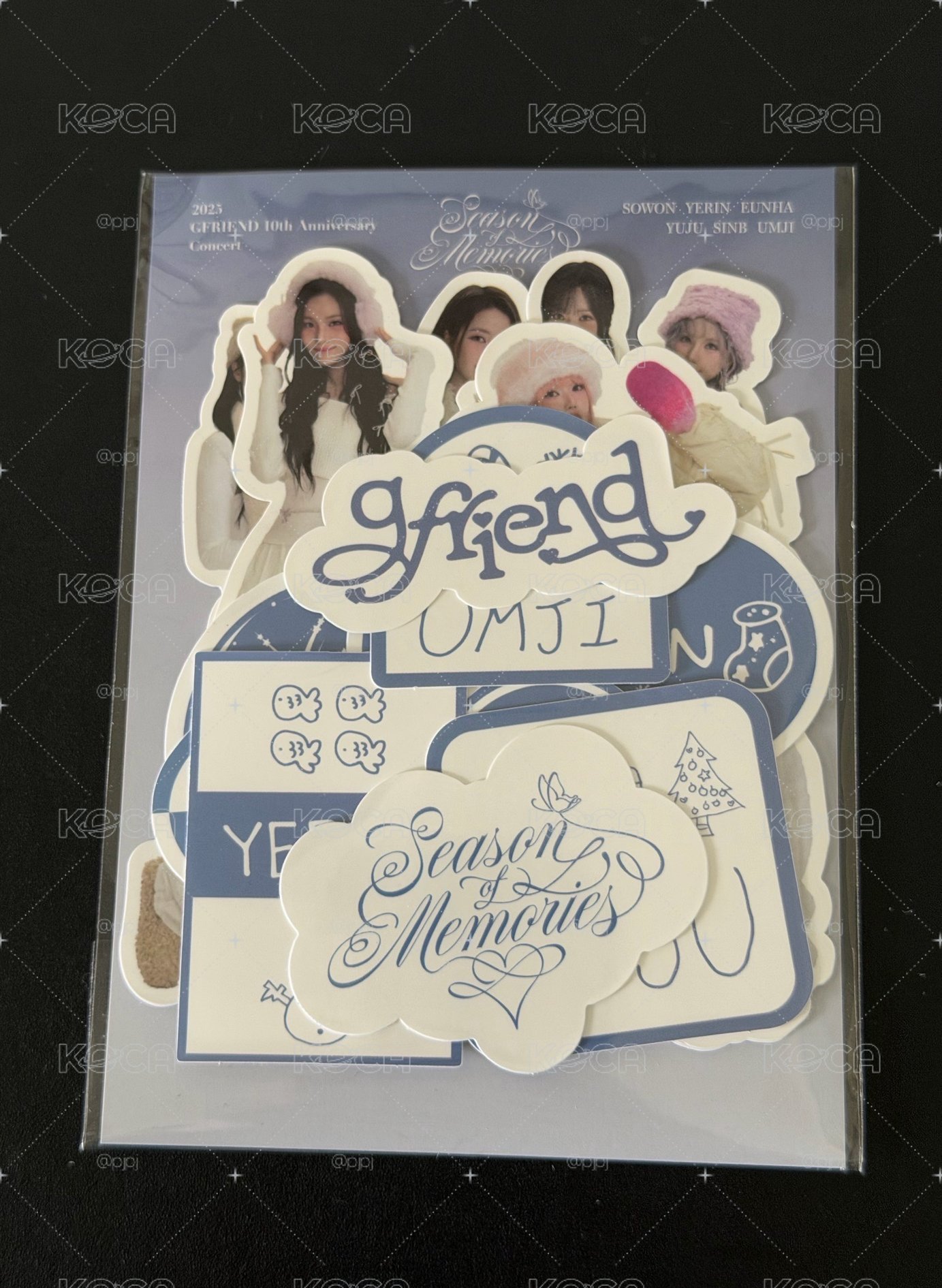 GFRIEND 十週年 未拆貼紙包