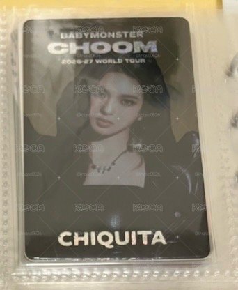 BABYMONSTER 塔/柒/茶世巡隨機卡包