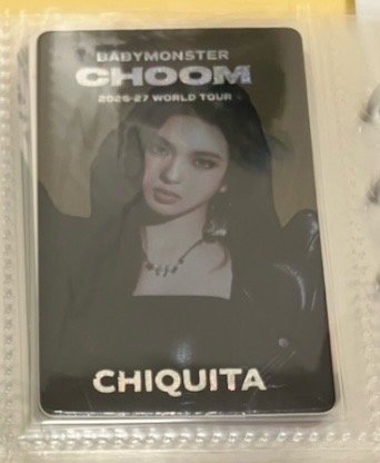 BABYMONSTER 塔/柒/茶世巡隨機卡包