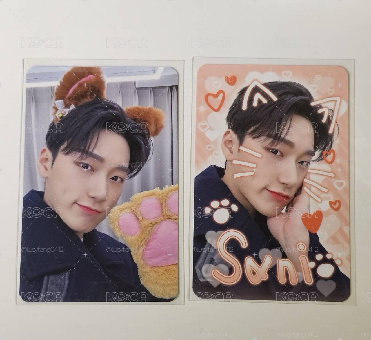 ATEEZ 傘 SAN Will ms 1.0 幸運卡 