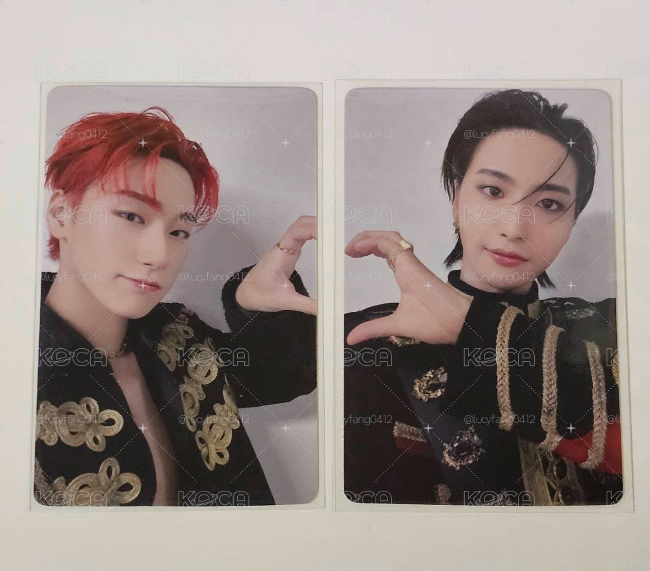 ATEEZ 傘+星化 yzy 中文卡背