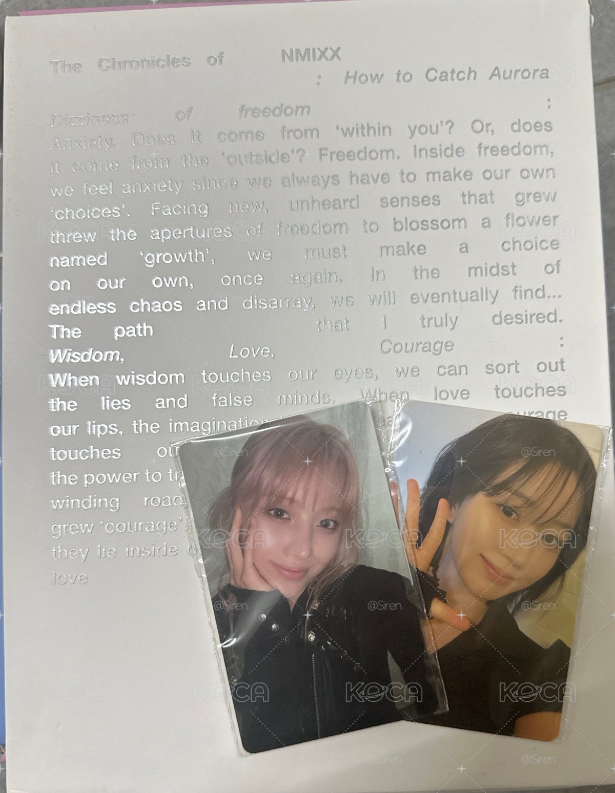 NMIXX 極光寫真 已拆 含JYP特典