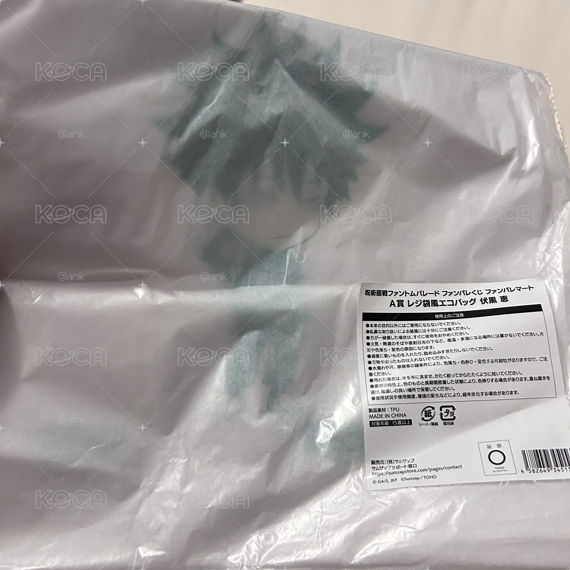 咒術迴戰 幻影夜行抽賞 A賞 伏黑惠