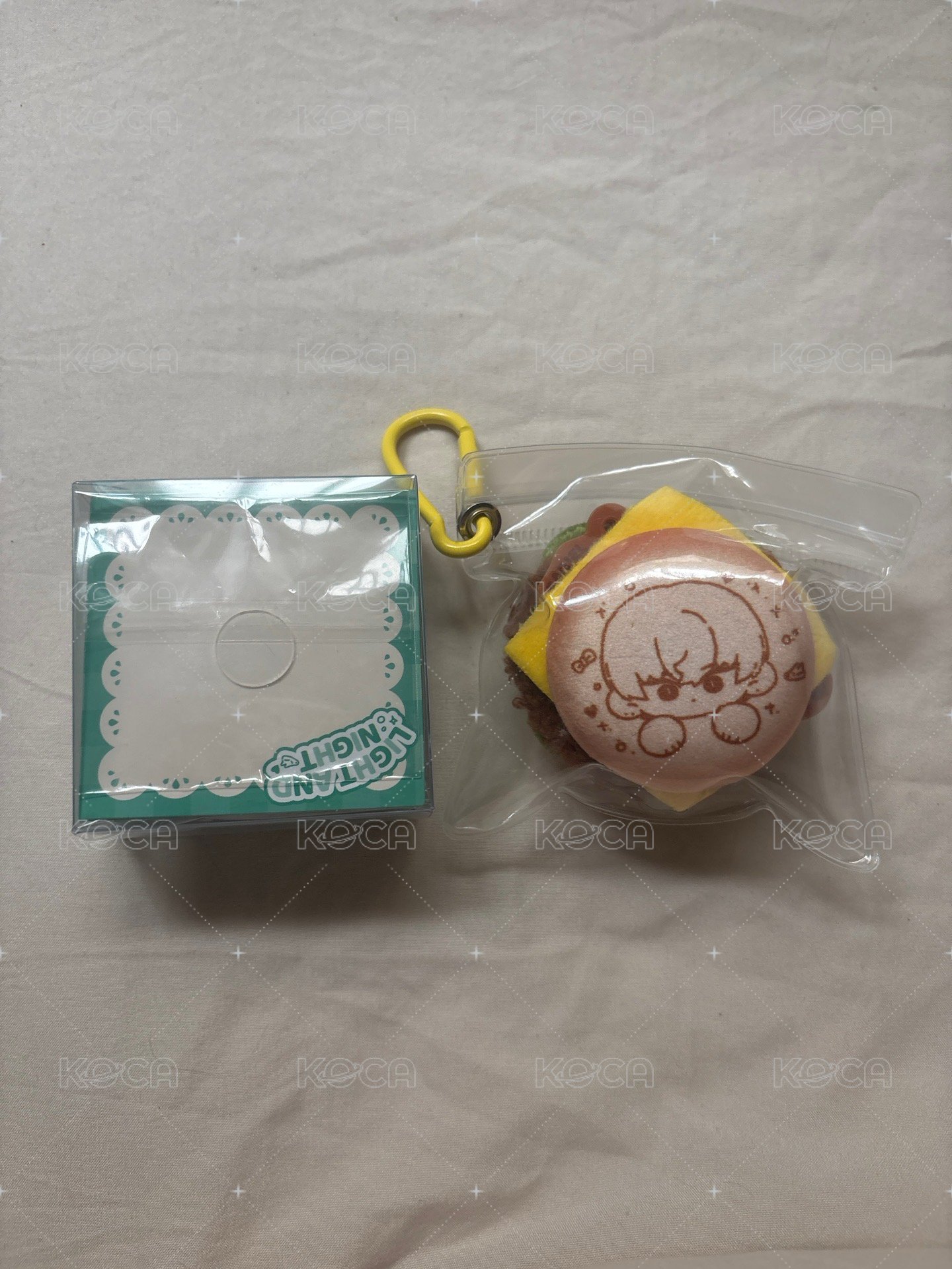 齊司禮裊裊情味毛絨徽章 有原包裝 送圖上小配件