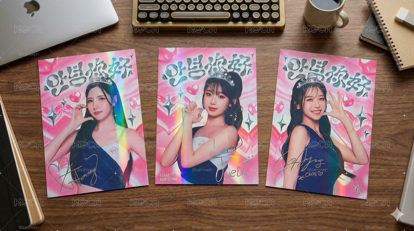 [限量逸品] 韓國你好 李珠珢 三本柱