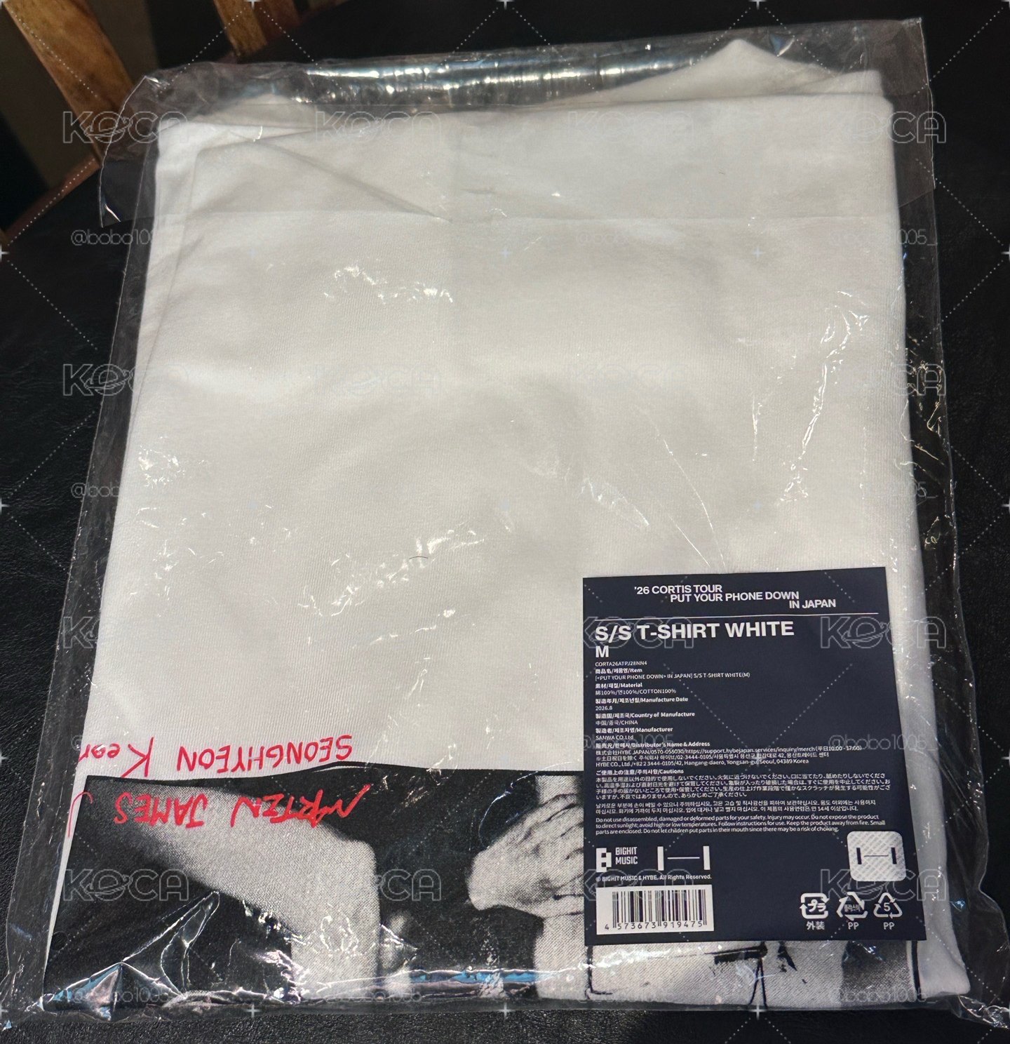 全新現貨 日巡 T-shirt 黑/白 ver.