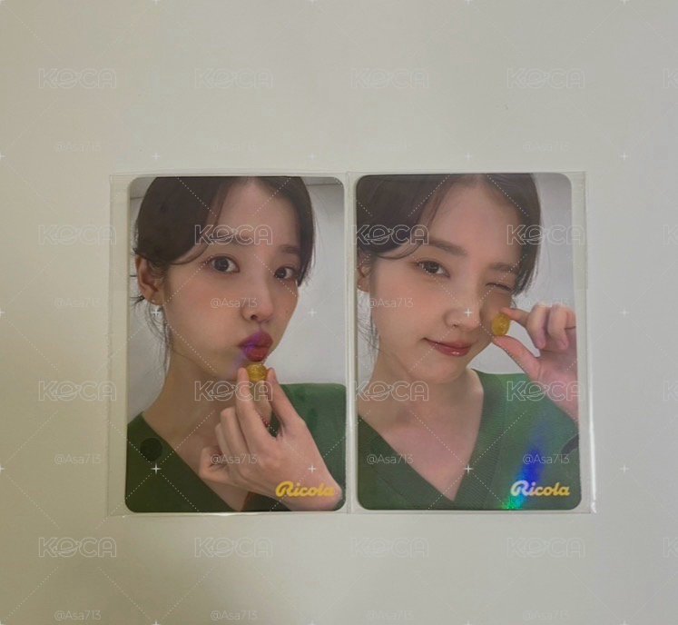 IU 代言小卡