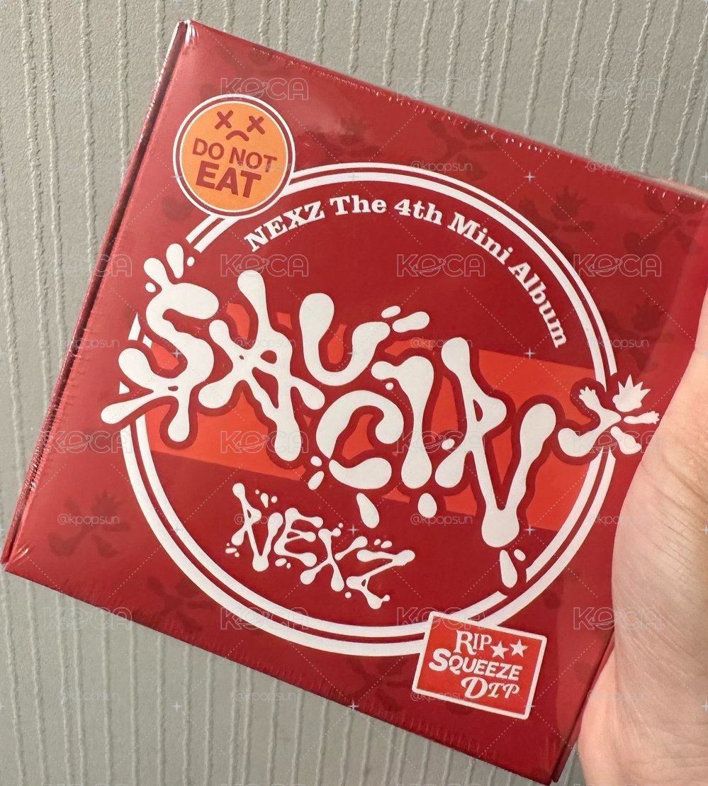 NEXZ SAUCIN 捏捏專 未拆 含日版預購禮