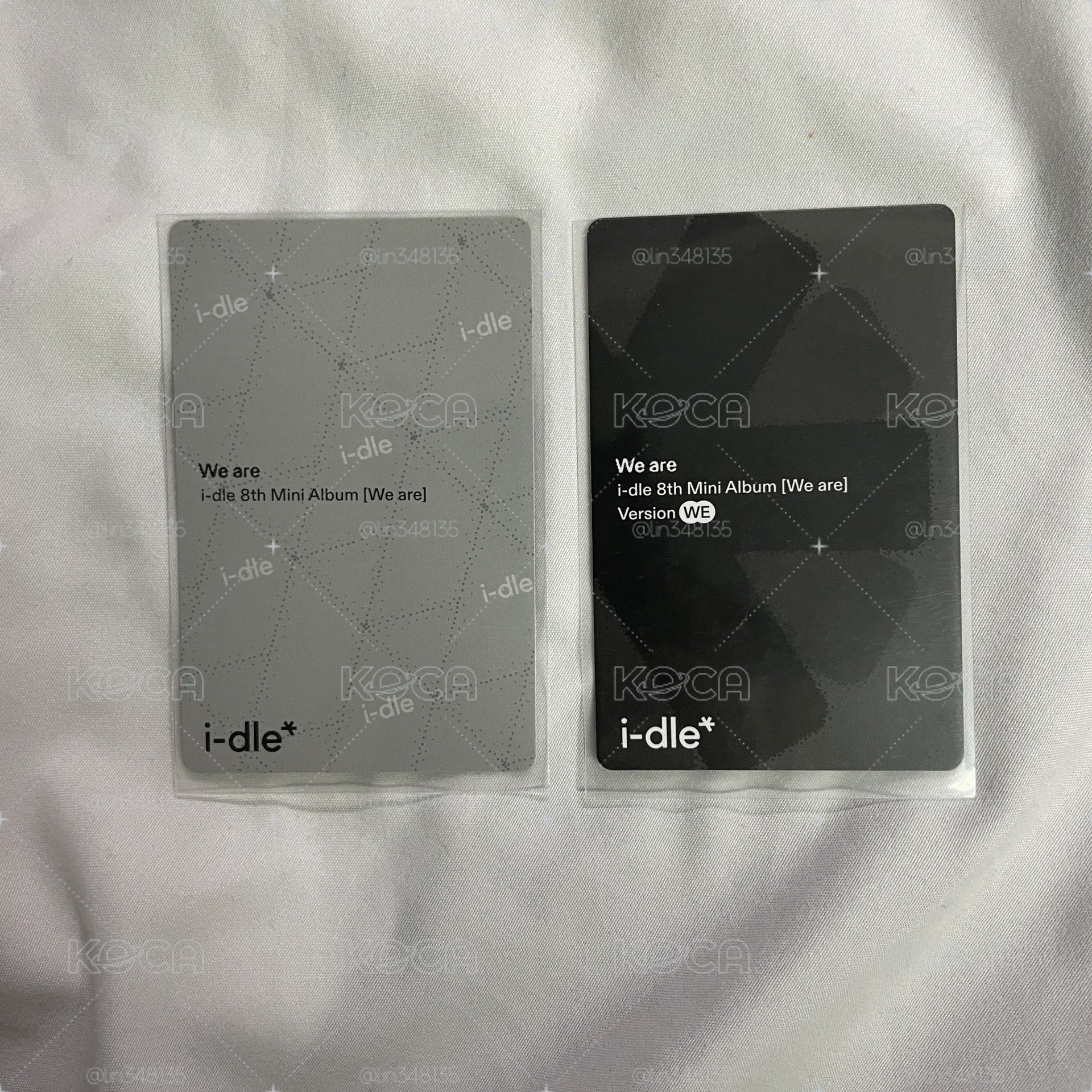 兩張一起 小娟 We are 專卡