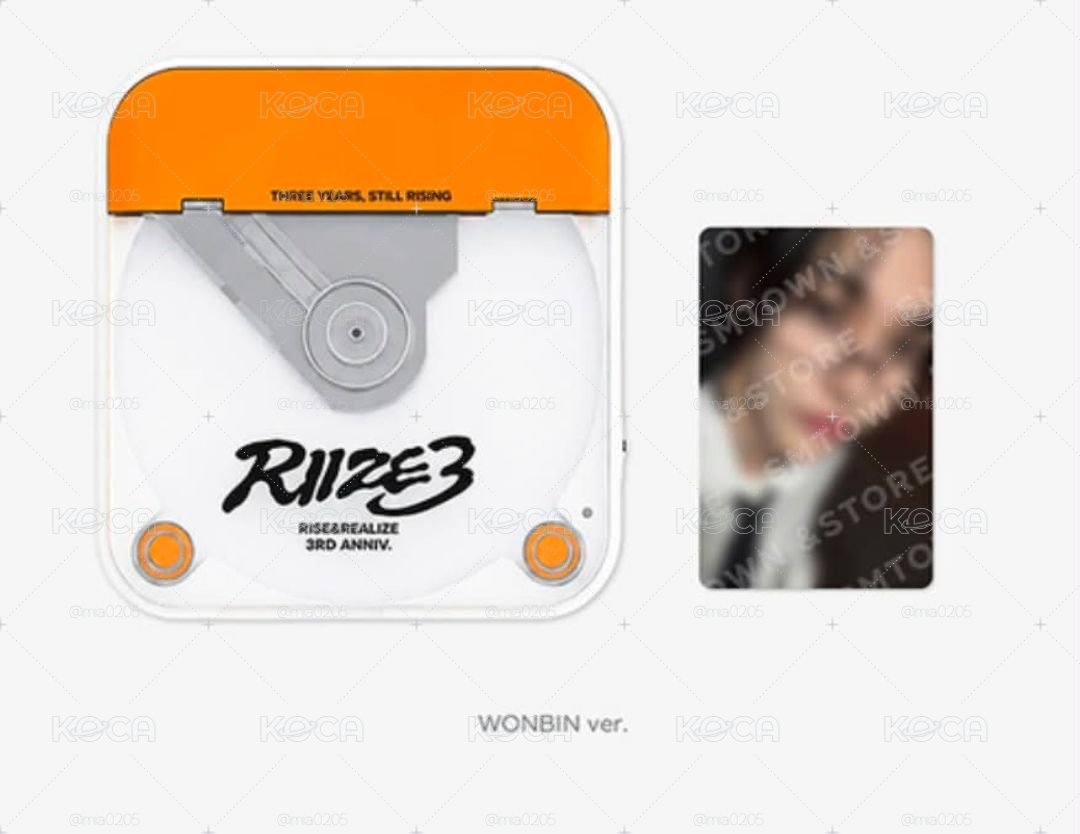 RIIZE 三週年MD CD PLAYER 播放器(無小卡）