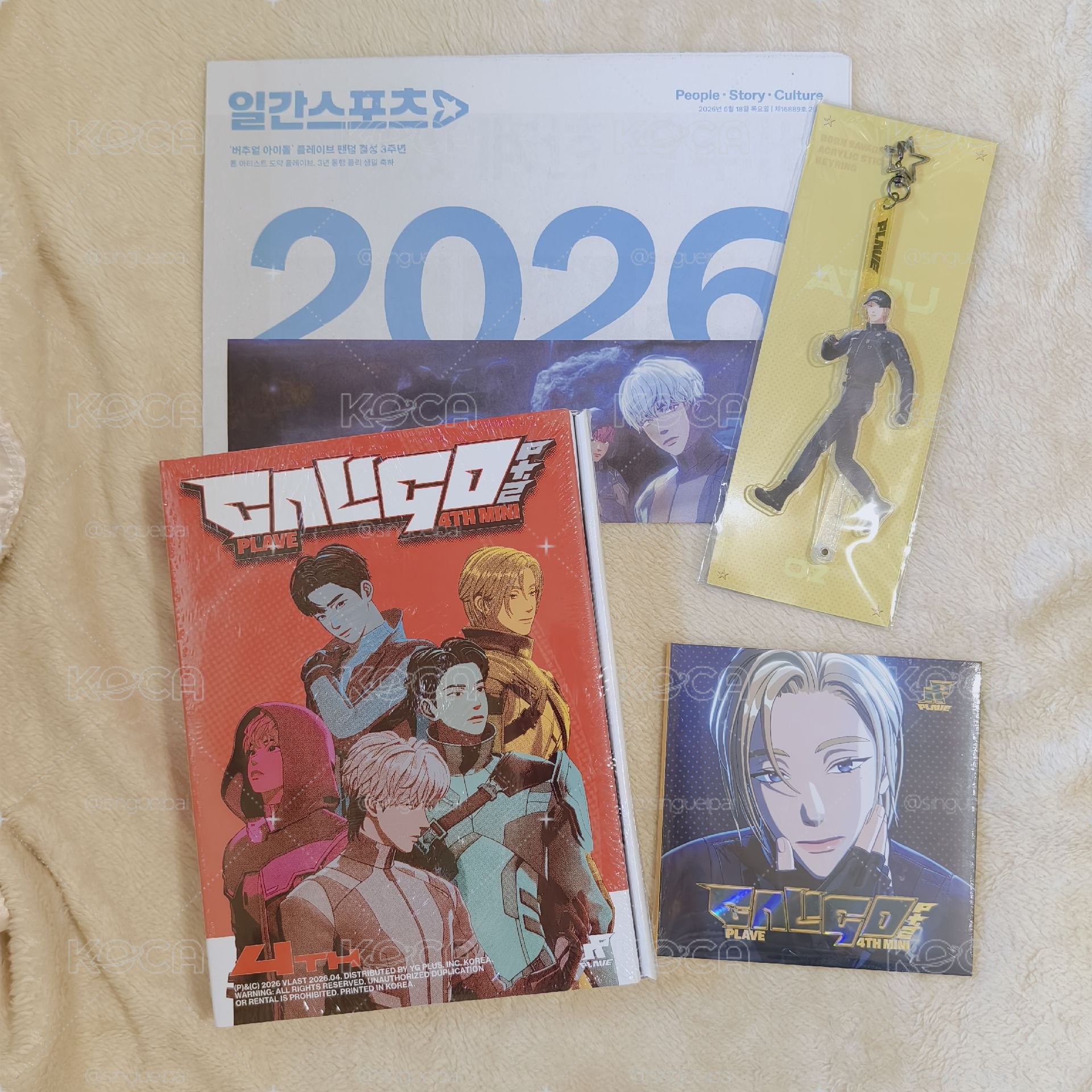 迷四MD 打卡棒💜+IDPASS未拆💜+PB未拆專+PLLI日報紙
