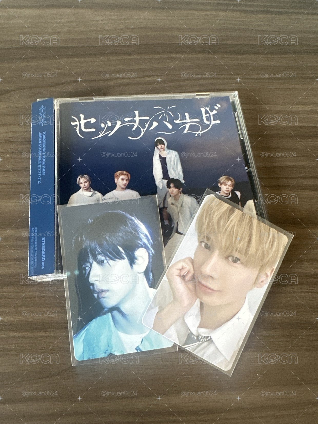 セツナハナビ 通常盤 顯自拍+彬官拍