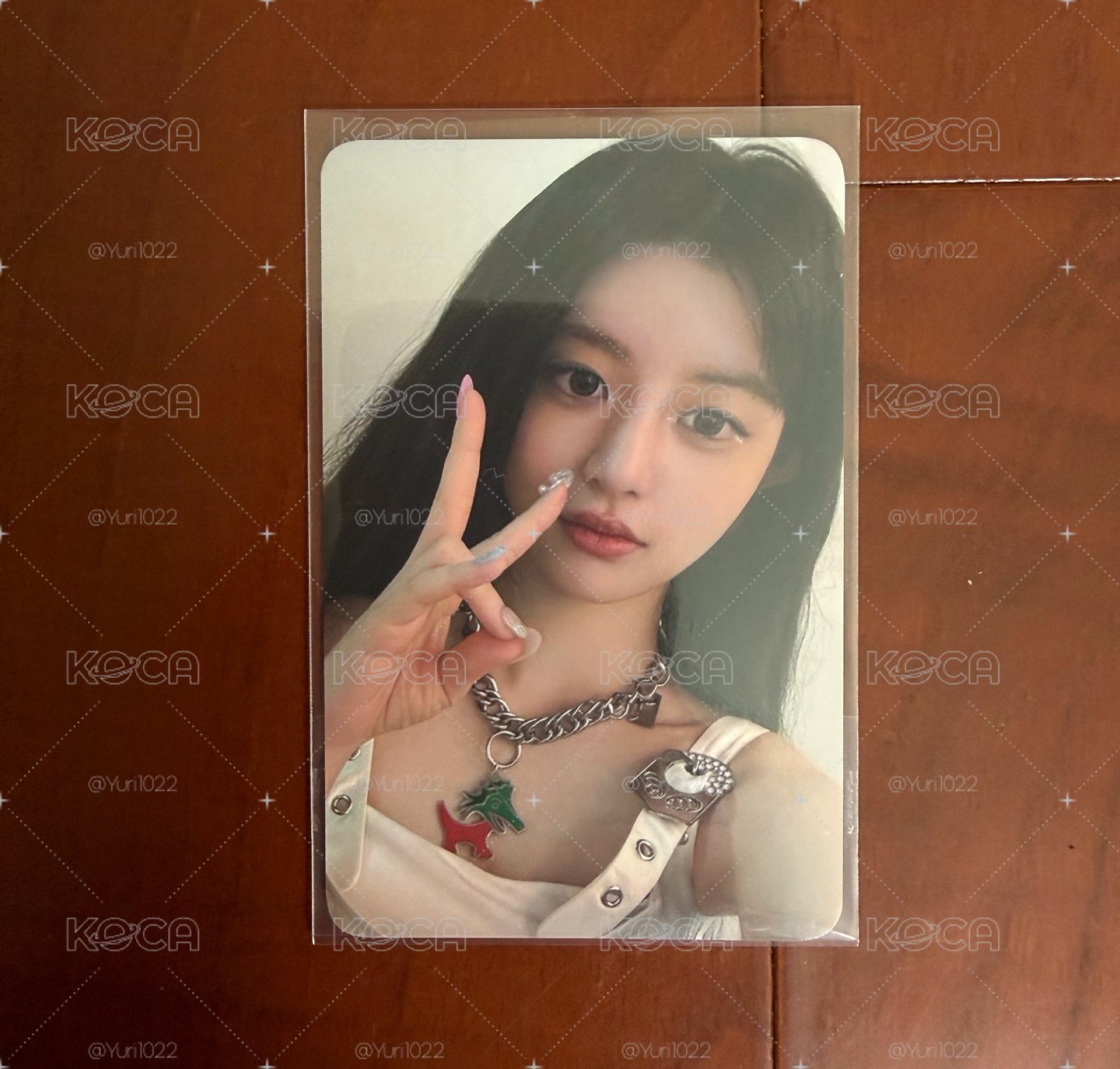 Minju SUPER REAL ME 愛豆驛站 2.0 簽售卡 中背