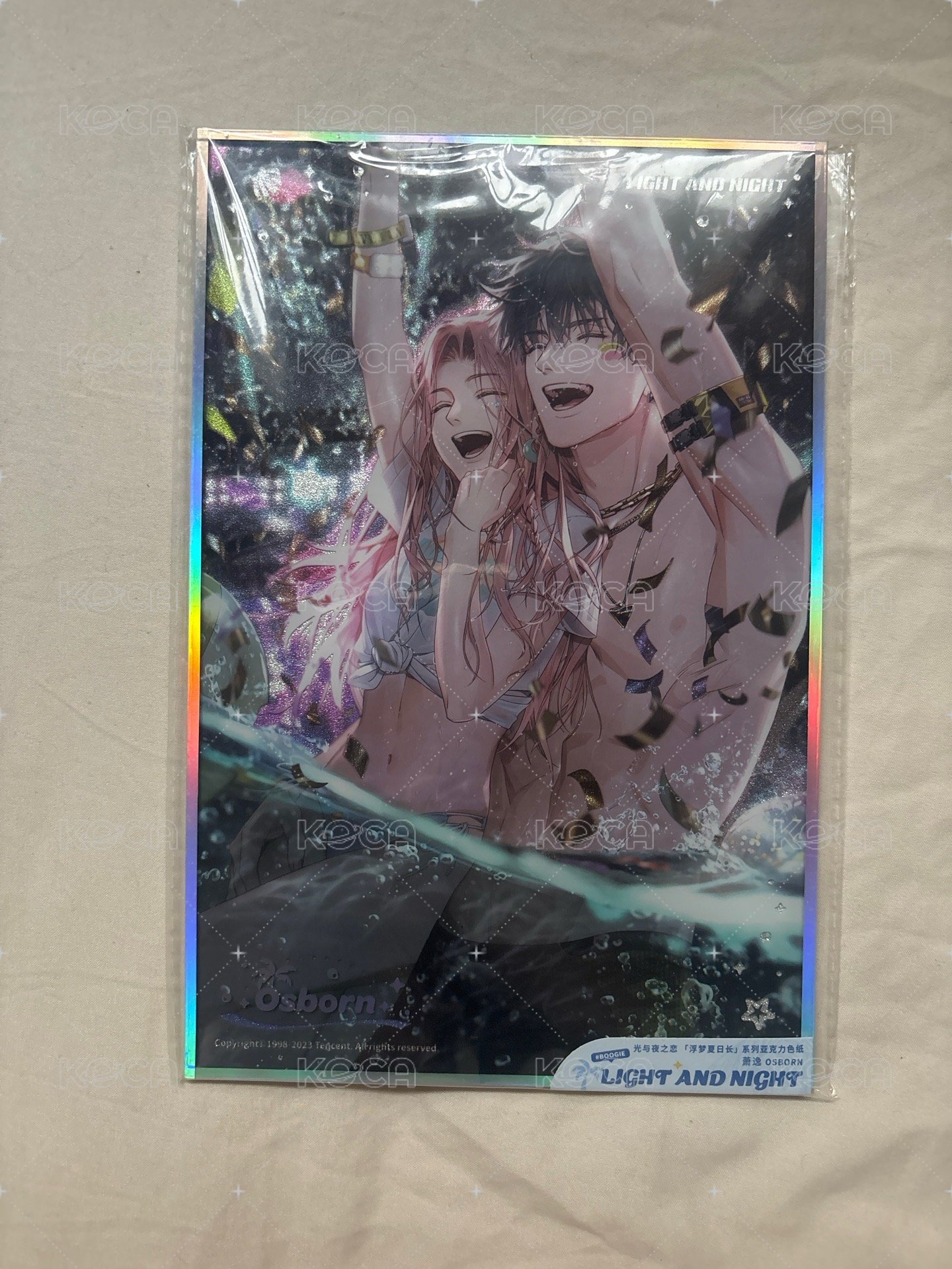 蕭逸浮夢壓克力色紙 二手