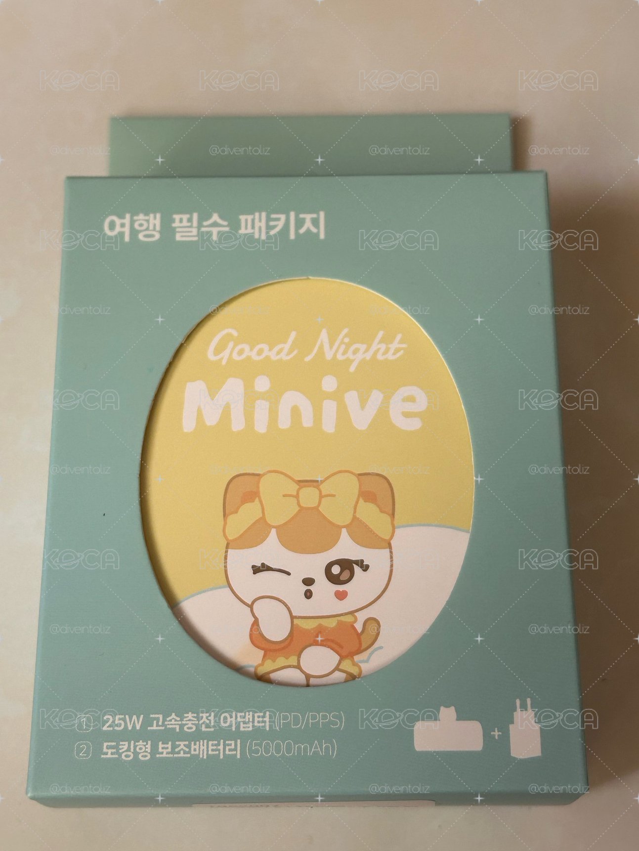CHEEZ minive 行動電源套組