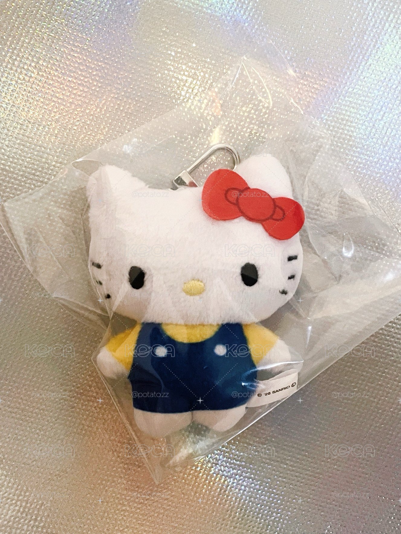kitty絨毛吊飾