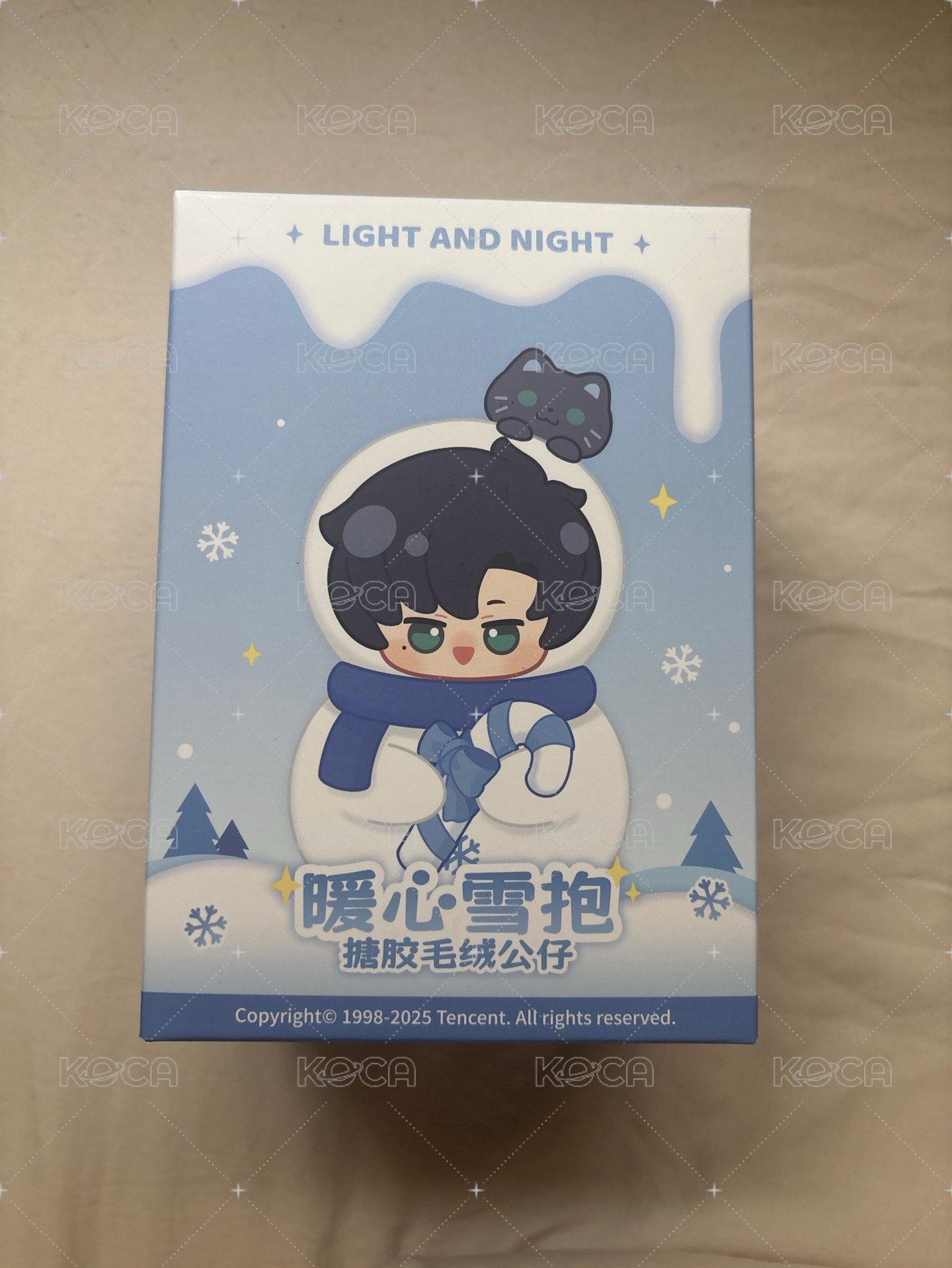 暖心雪抱毛絨公仔