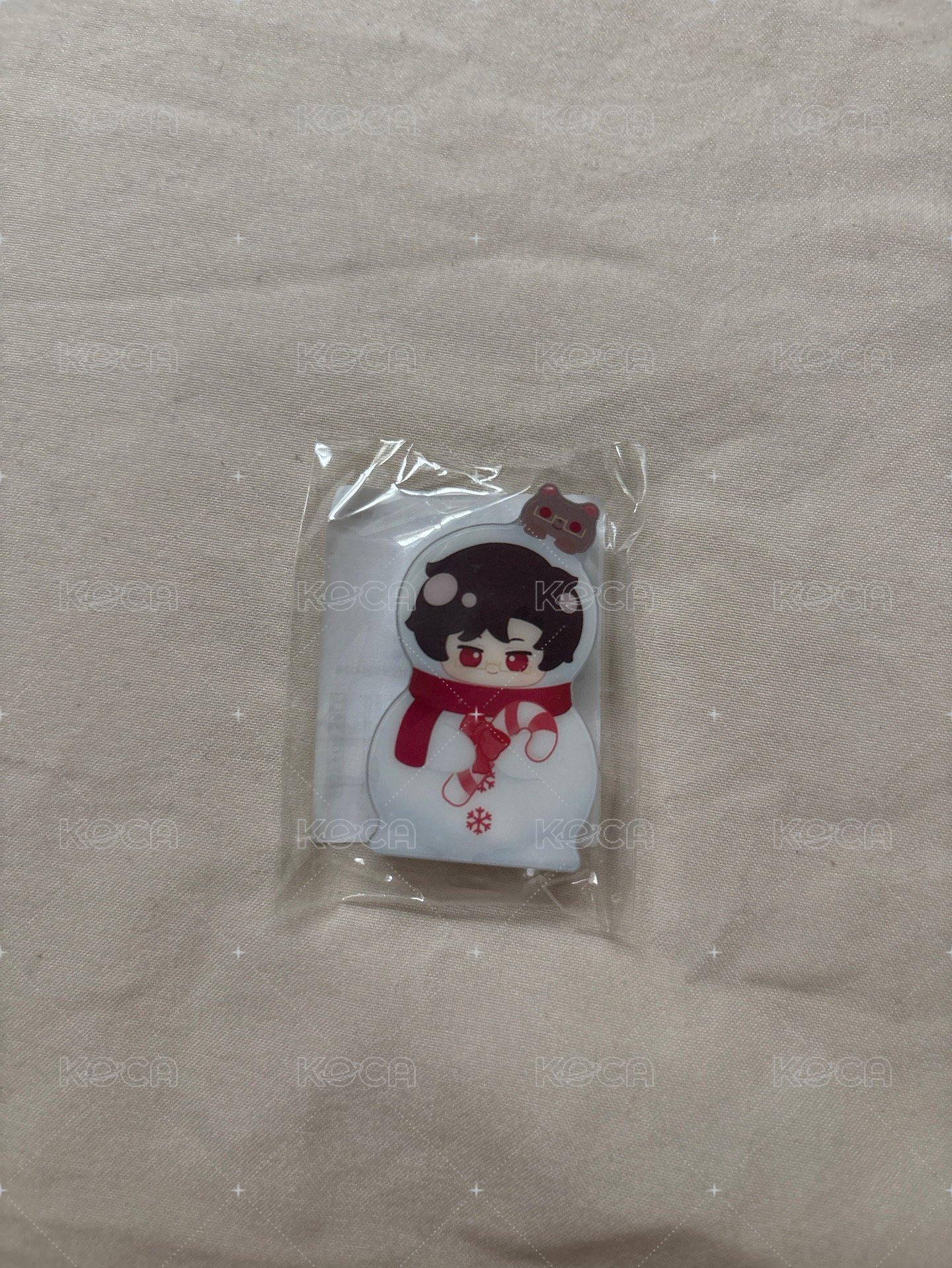 暖心雪抱滿贈壓克力