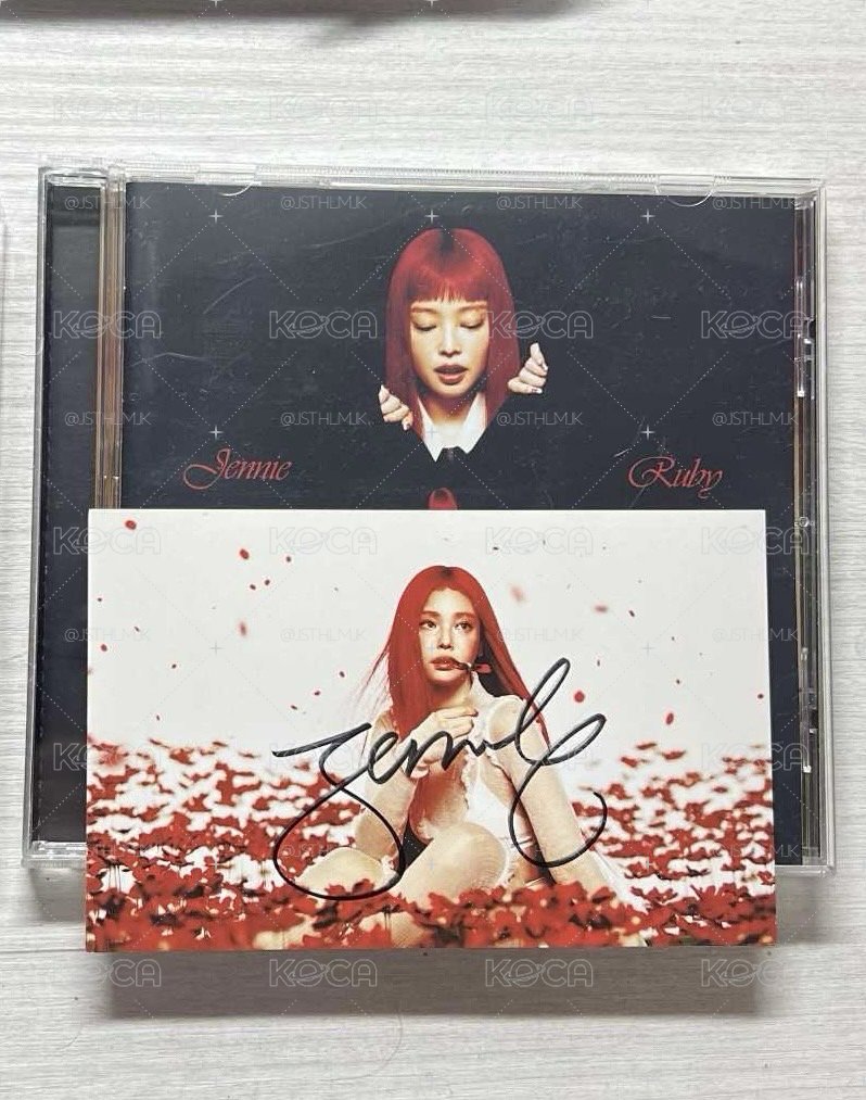 💙代友售JENNIE RUBY英國版親簽專