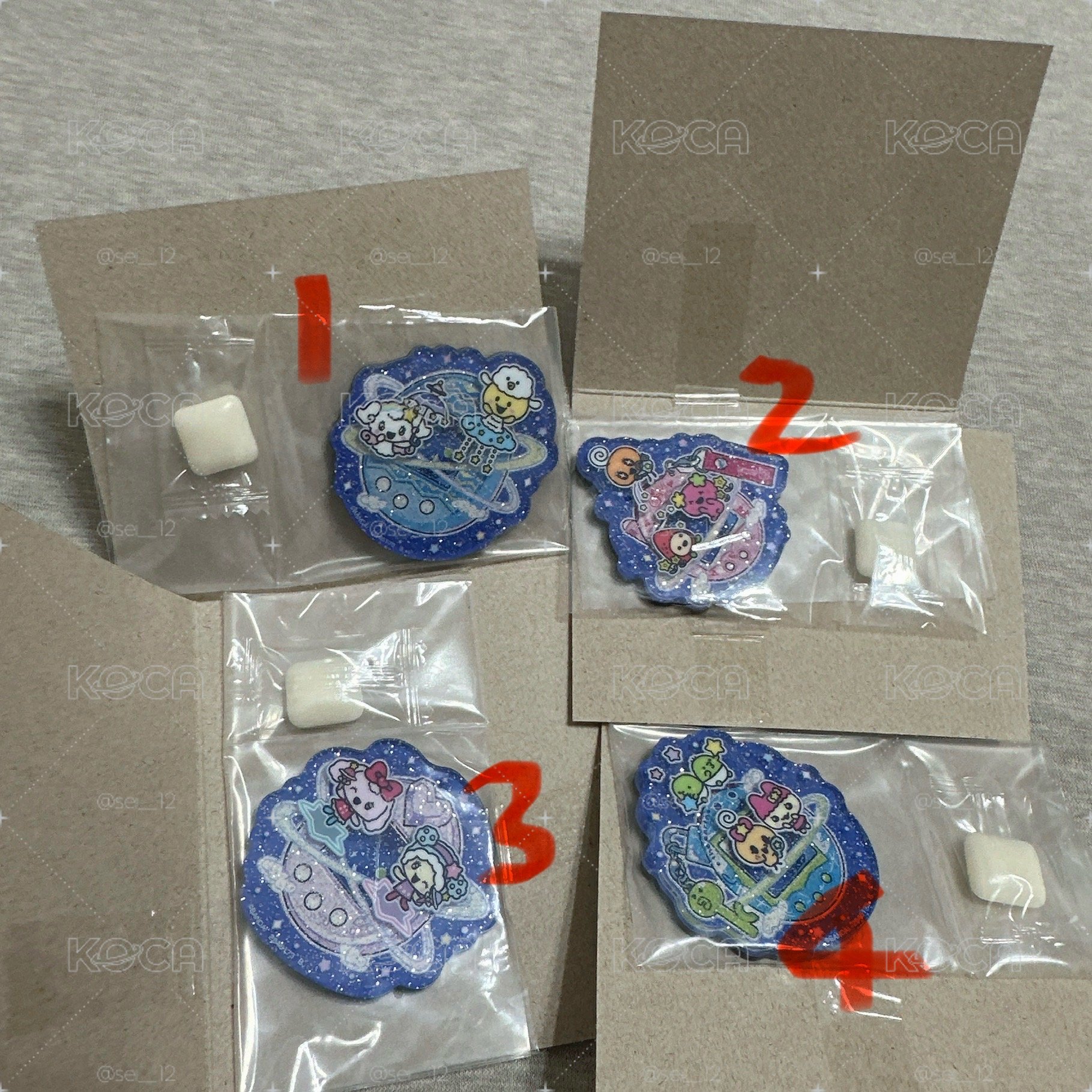 30週年角色 磁鐵 