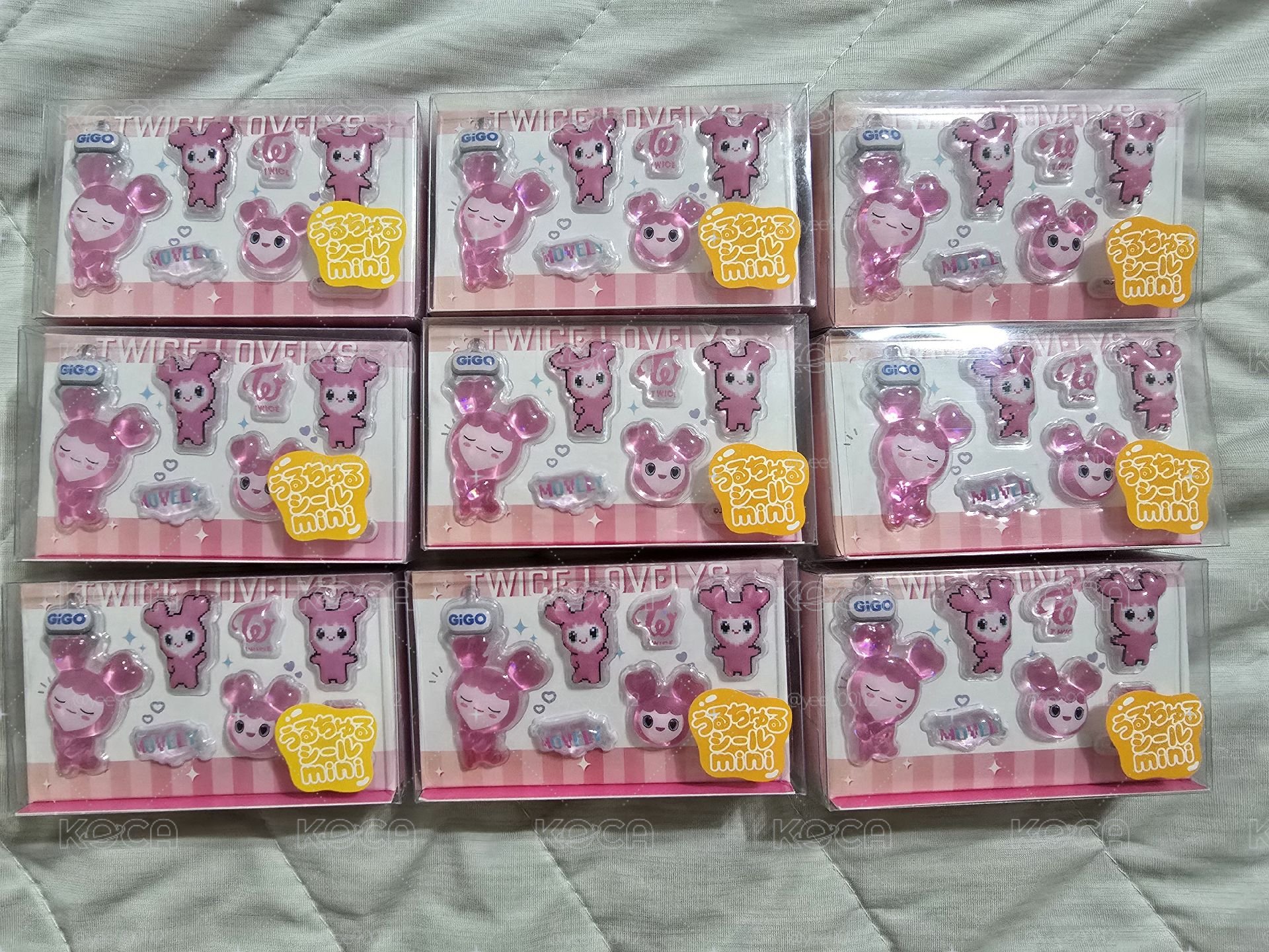 twice momo貼紙 gigo