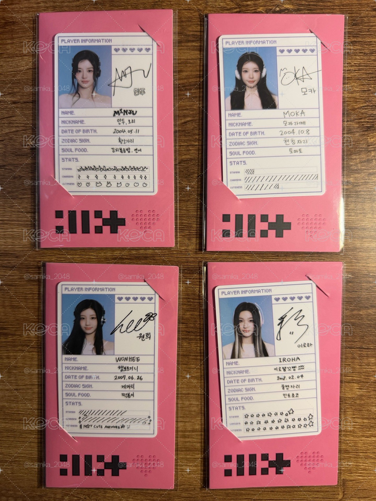 ILLIT 一巡 證件小卡組 未拆