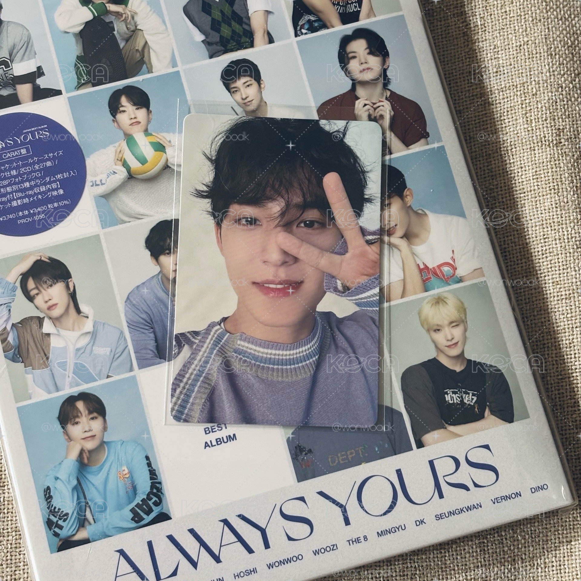 ALWAYS YOURS 克拉盤奎全專 現貨
